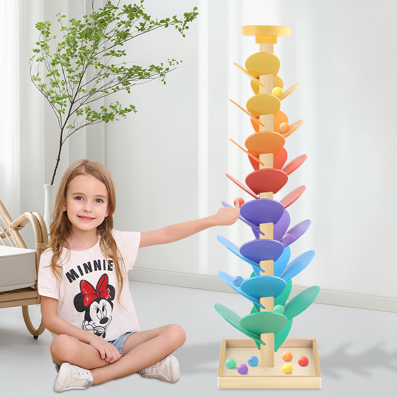 Klangbaum aus Holz – Montessori Motorikspielzeug