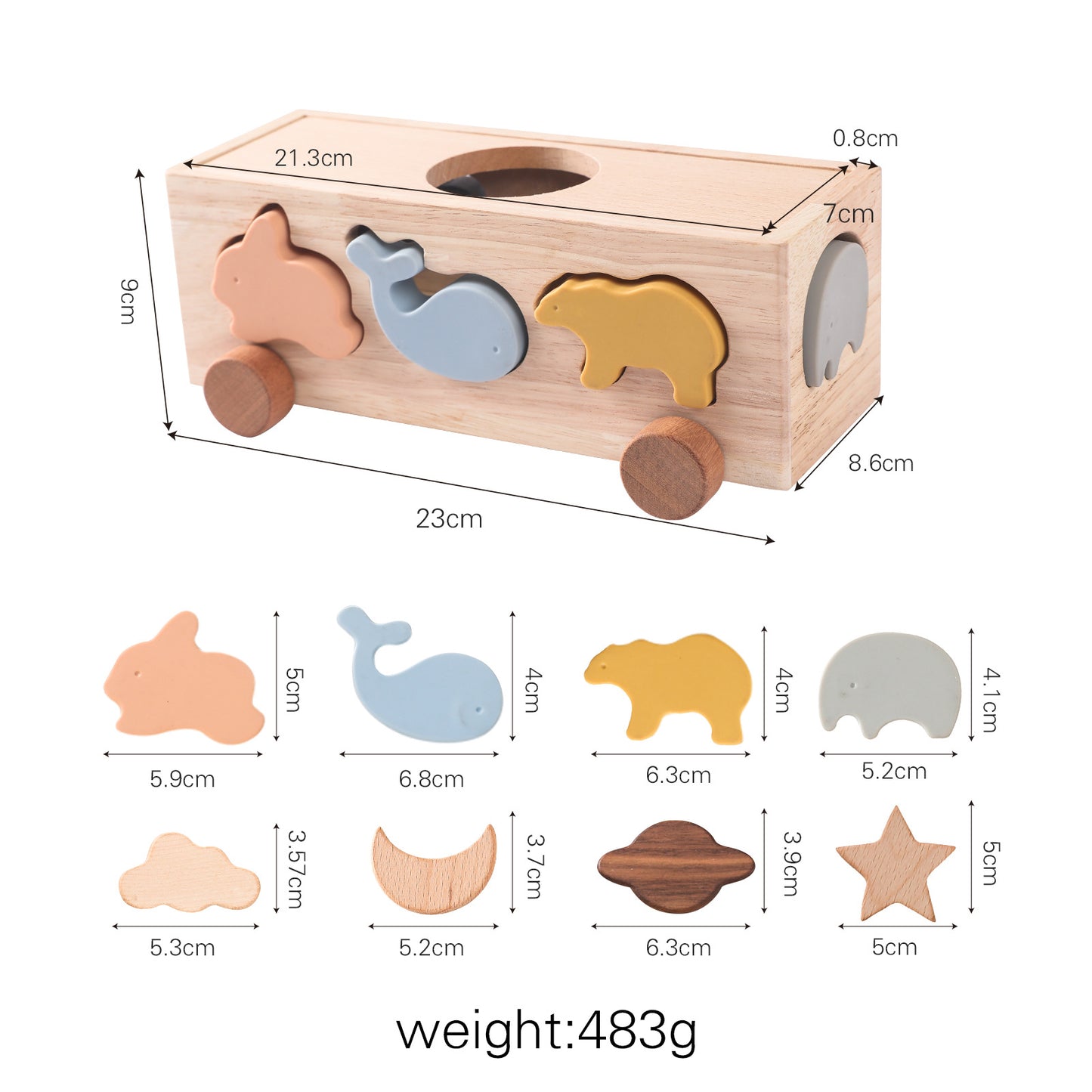 10-in-1 Montessori Toy for Toddlers – Educational Toy for Early Development