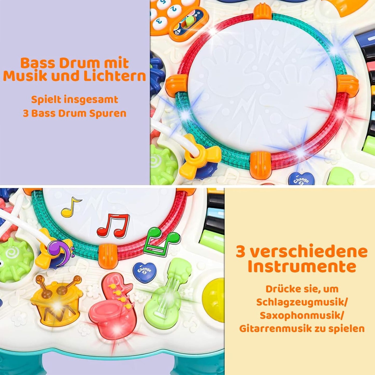 Baby Spieltisch 6 in 1