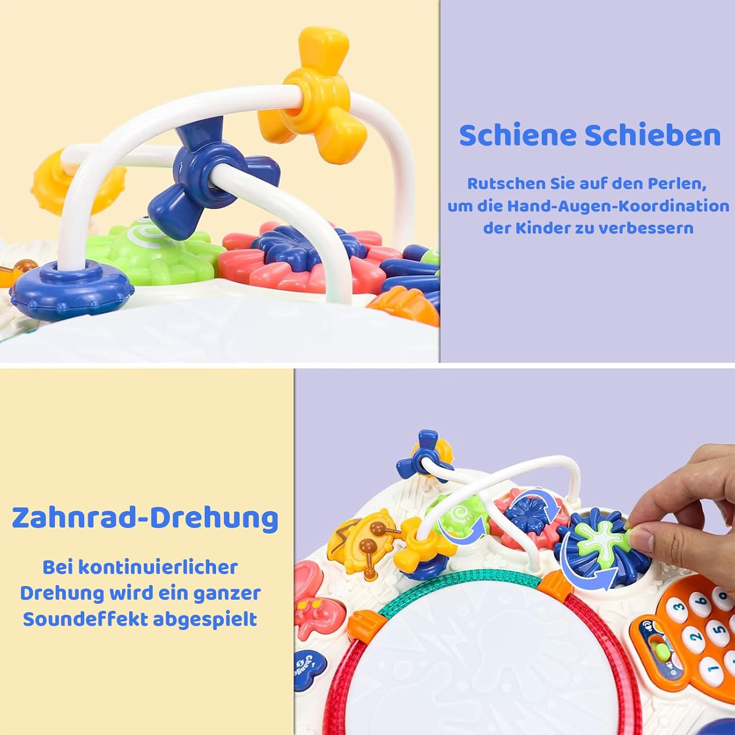 Baby Spieltisch 6 in 1 Spileo