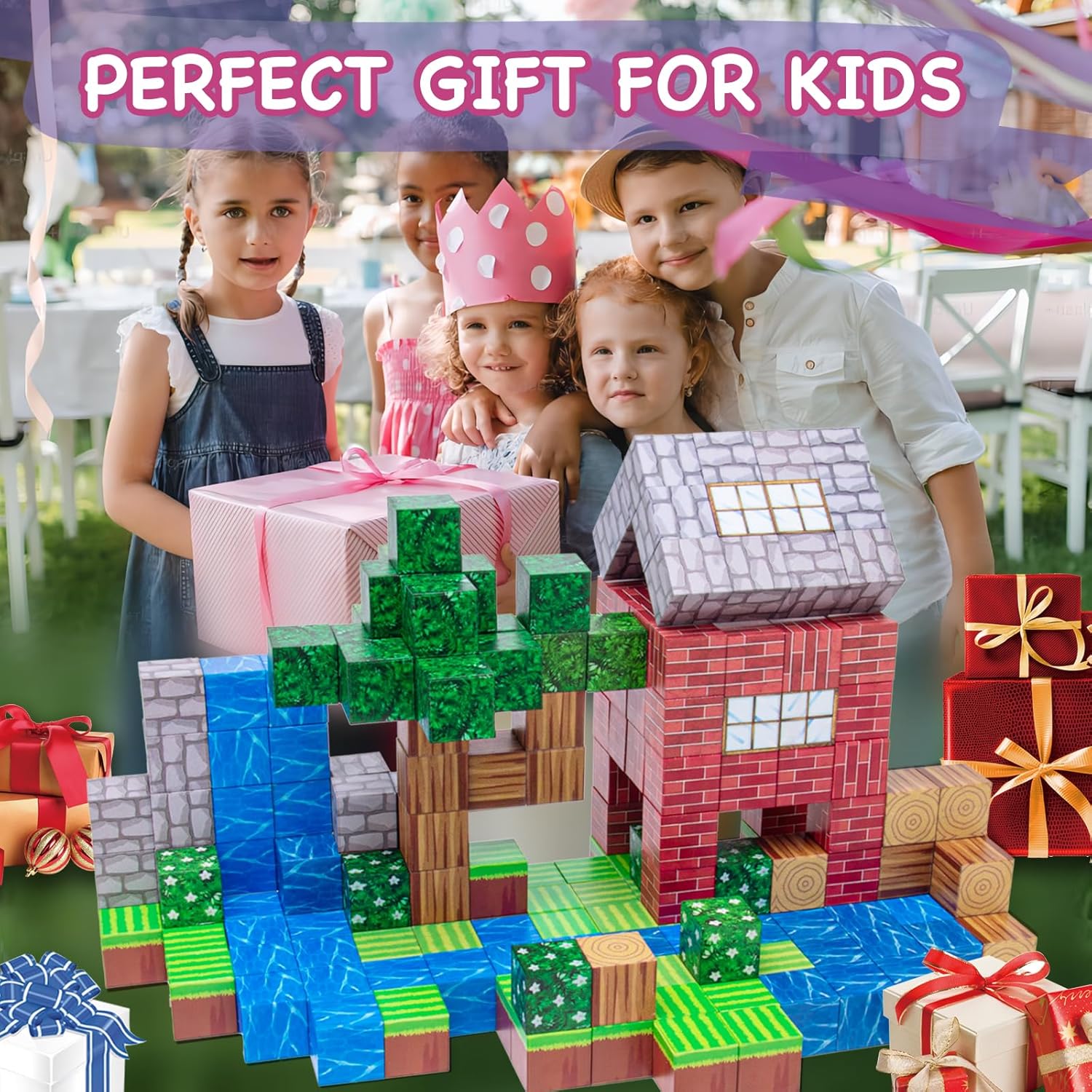 Magnetbausteine Original für Kinder ab 3 Jahren Spileo