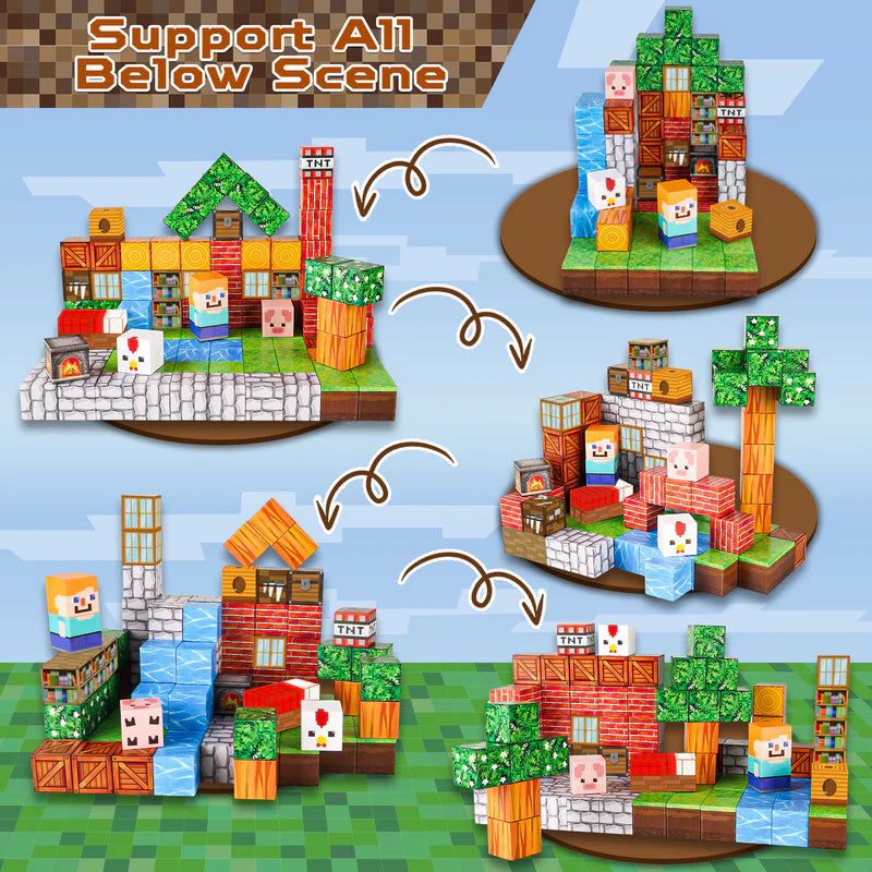 Magnetic Building Blocks for Kids