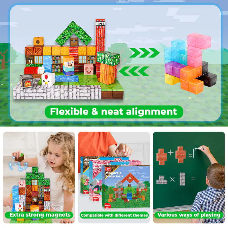 Magnetic Building Blocks for Kids