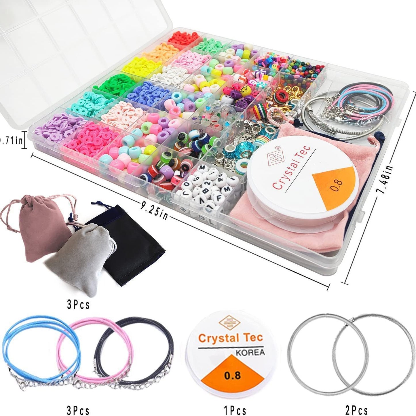 Mädchen Schmuck Bastelset