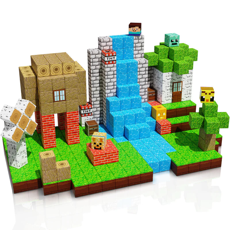 Magnetische Bausteine Set – Kreatives STEM Lernspielzeug