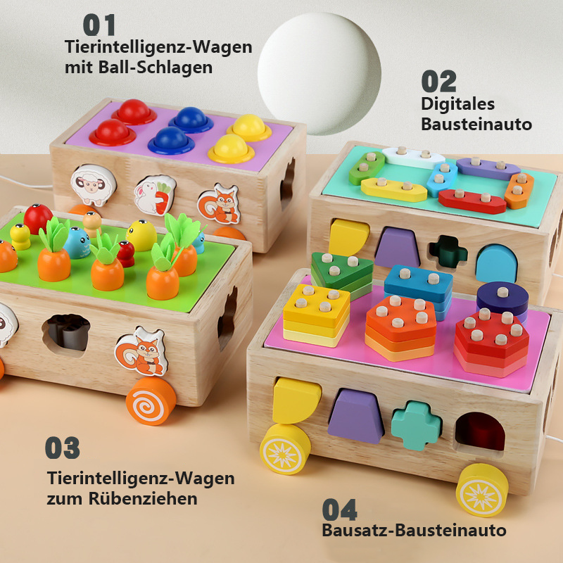 Motorikspielzeug Tücherbox Baby ab 1 Jahr