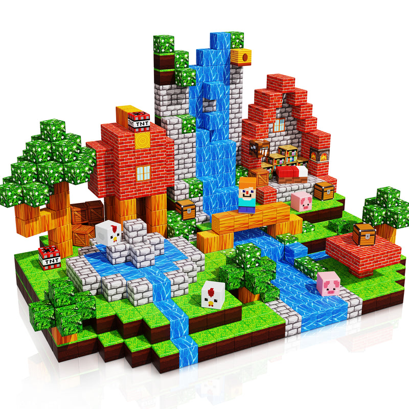 Magnetische Bausteine für Kinder Spileo