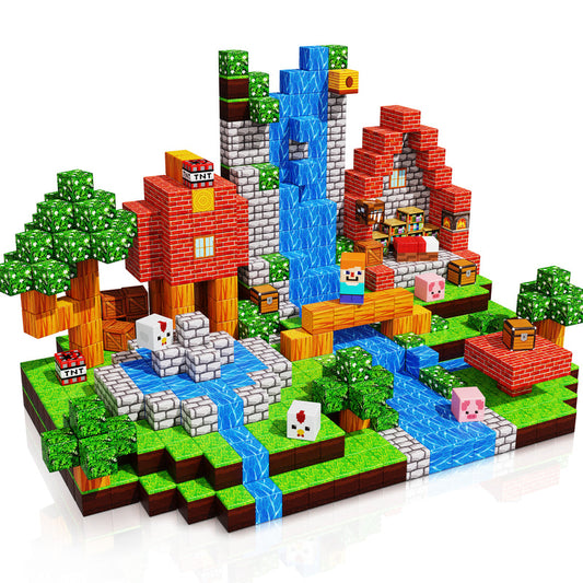 Magnetische Bausteine für Kinder Spileo