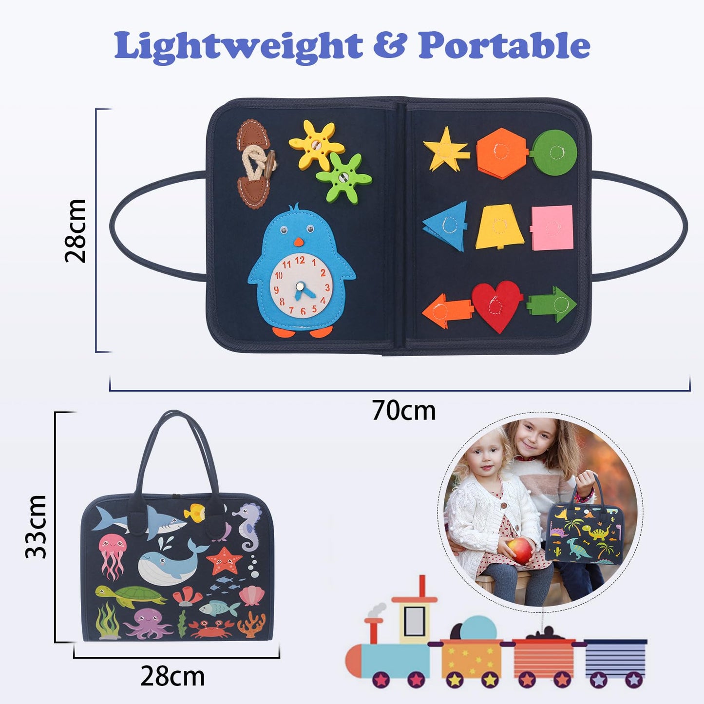 Busy Board für Kleinkinder Spileo