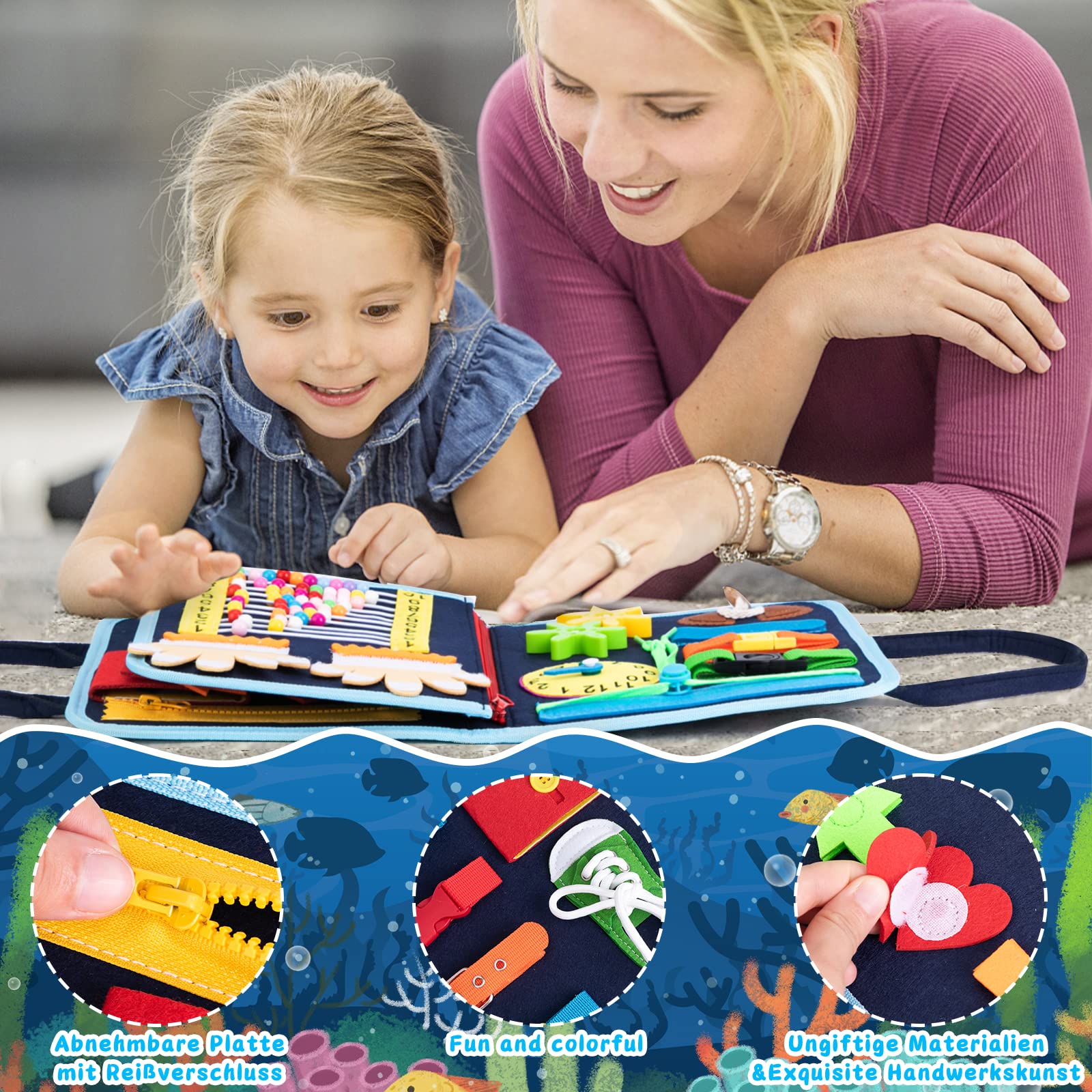 Busy Board Montessori Spielzeug ab 1 Spileo