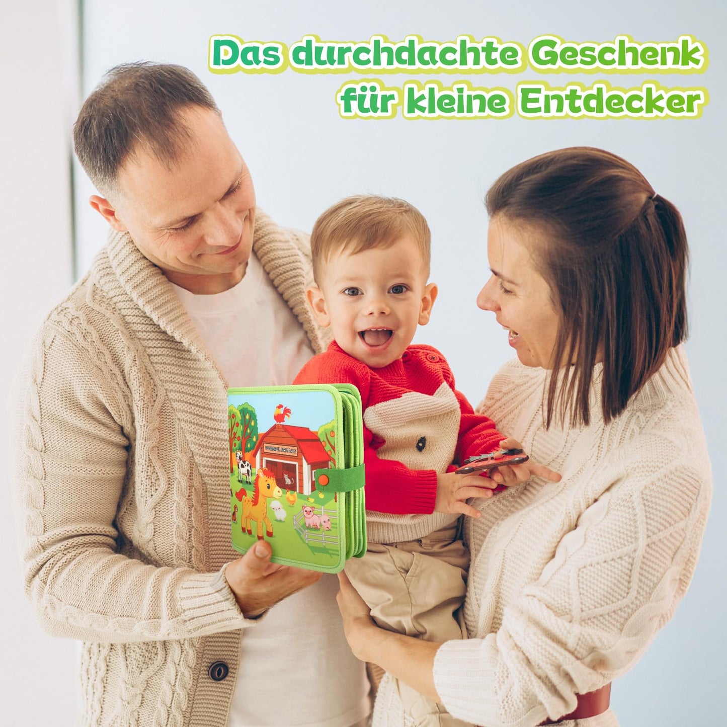 Busy Board Montessori Spielzeug ab 1 Jahr Spileo