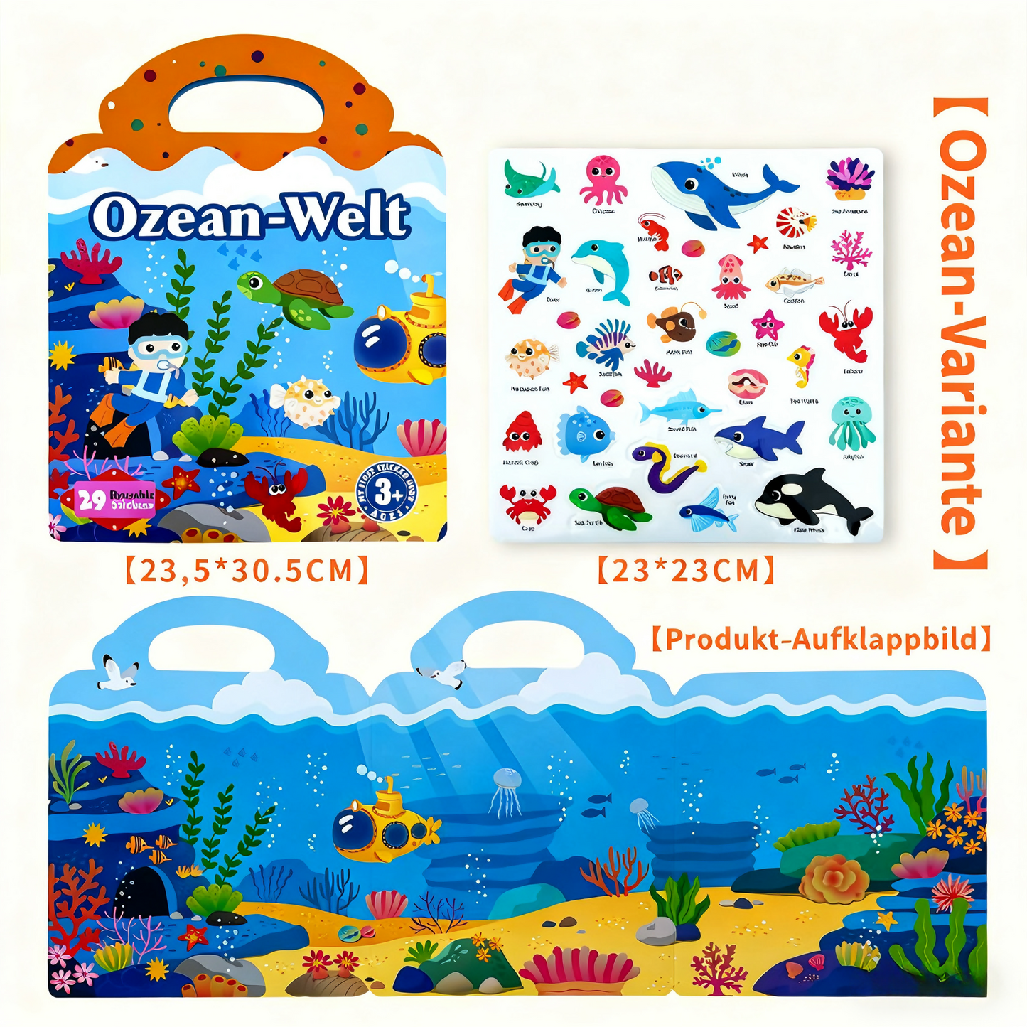 Magnetic building blocks for children