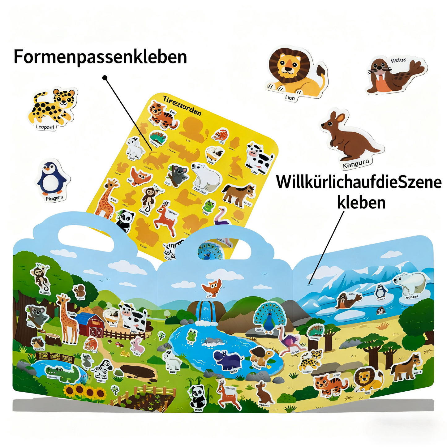 Magnetic building blocks for children