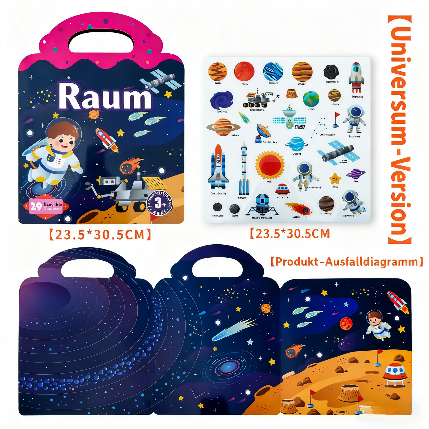 Magnetic building blocks for children