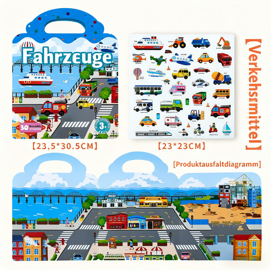 Hochwertige Stickerbücher für Kinder - Spileo