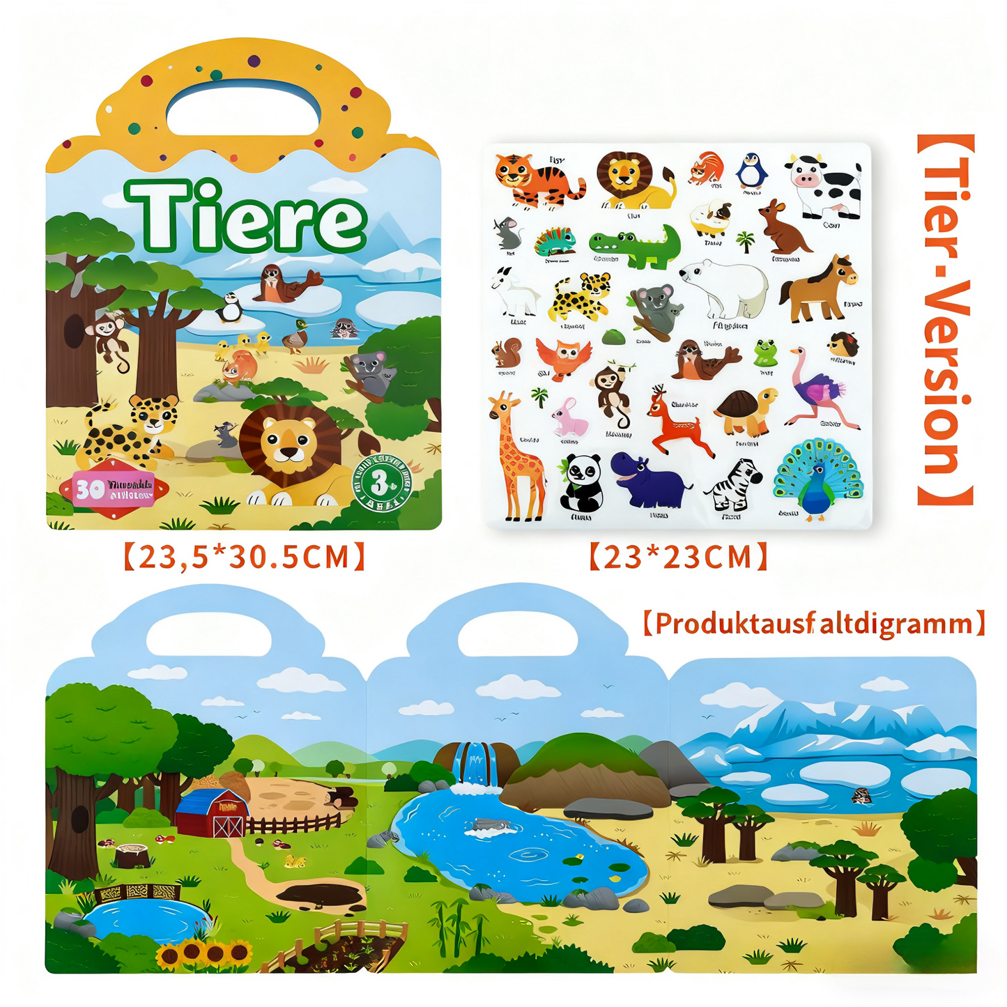 Magnetic building blocks for children