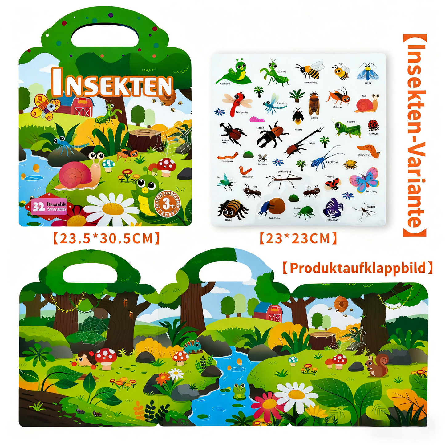 Magnetic building blocks for children