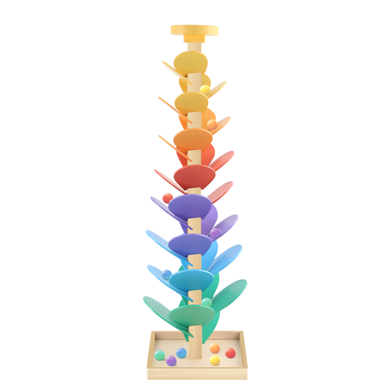 Klangbaum aus Holz – Montessori Motorikspielzeug