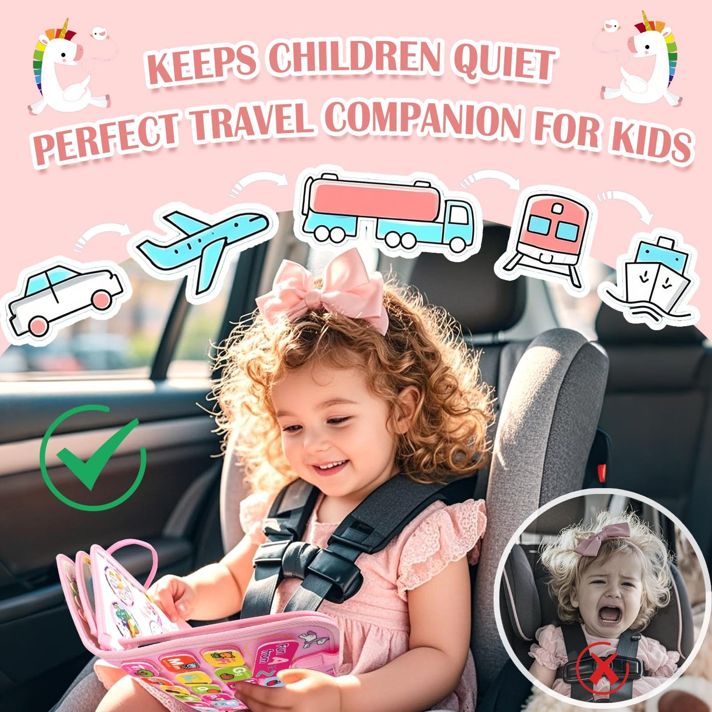 9-in-1 Activity Board für Kinder Mädchen Jungen Spileo