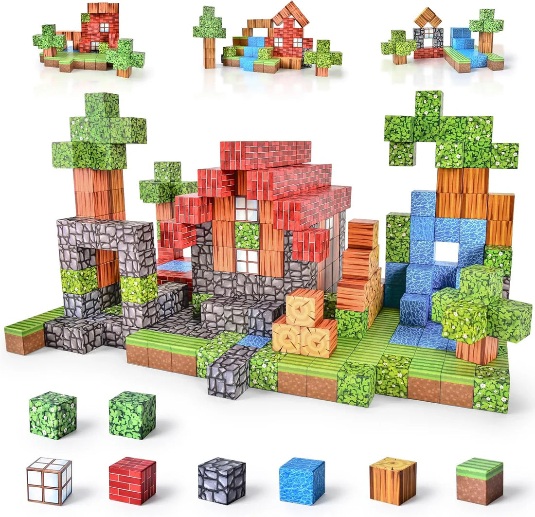 Magnetic Building Blocks Montessori