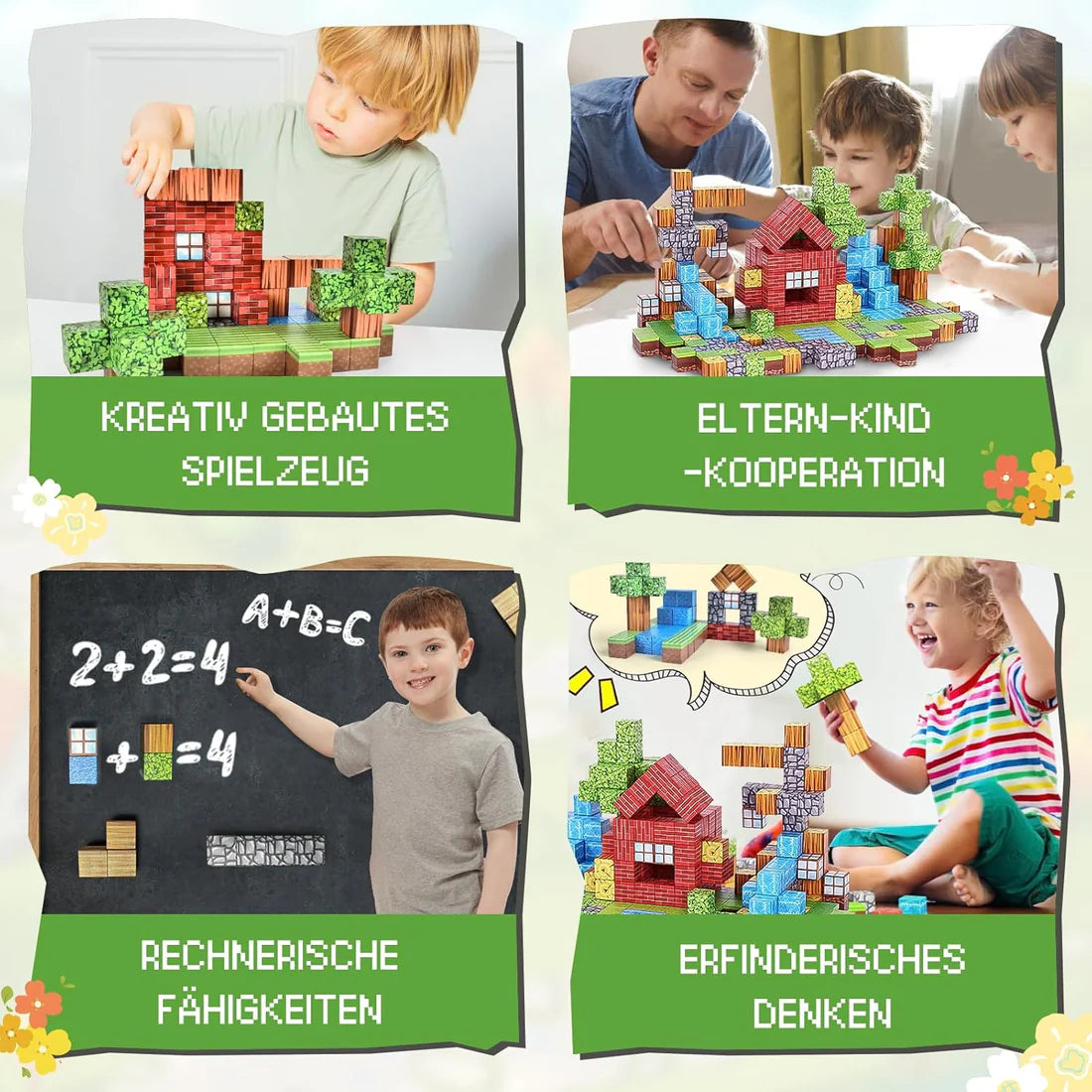 Magnetic Building Blocks Montessori