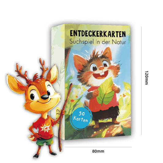 Entdecker-Karten für Kinder – Die Natur-Schatzsuche, die jeden Spaziergang zum Abenteuer macht Spileo