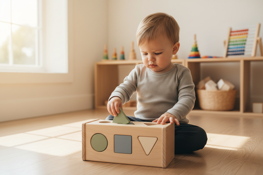 Das erste „Arbeit“ des Kindes: Wie ein Montessori-Formsortierer Unabhängigkeit und Ordnung lehrt