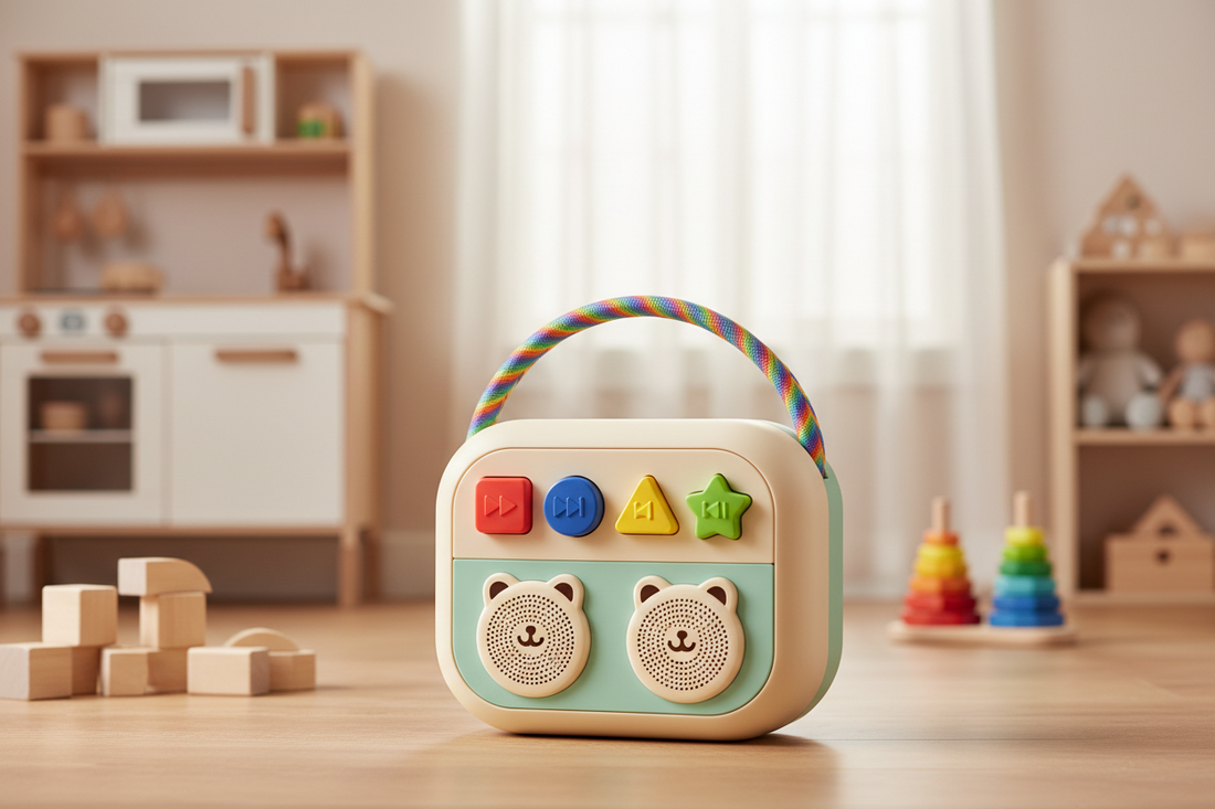 Die mobile Musikkiste für kleine Ohren: Wie der erste eigene Musik-Player Kinder ab 2 Jahren spielerisch fördert Spileo