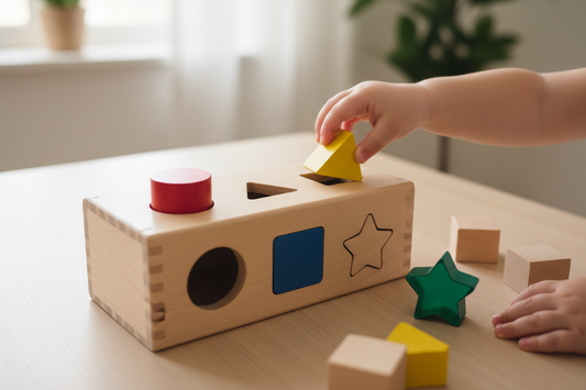 Ein Sinneslabor für kleine Hände: Wie ein Montessori-Formsortierer die Sinnesentwicklung Ihres Kindes stimuliert
