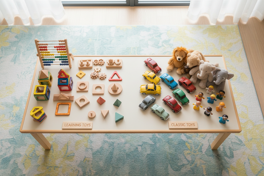 Lernspielzeuge versus klassische Spielsachen – Was ist besser?