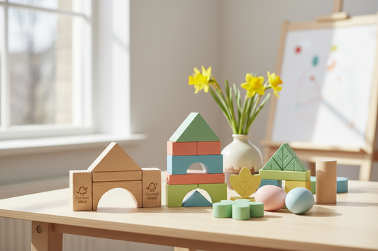 Nachhaltige Ostergeschenke: Umweltfreundliche Bausteine für Kinder