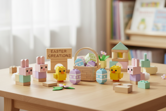 Kreative Osterideen: Bausteine für spielerische Ostern mit Kindern