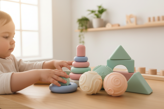 Sanfte Sinnesreise für kleine Hände: Warum Silikon das ideale Material für erstes Montessori-Spielzeug ist Spileo