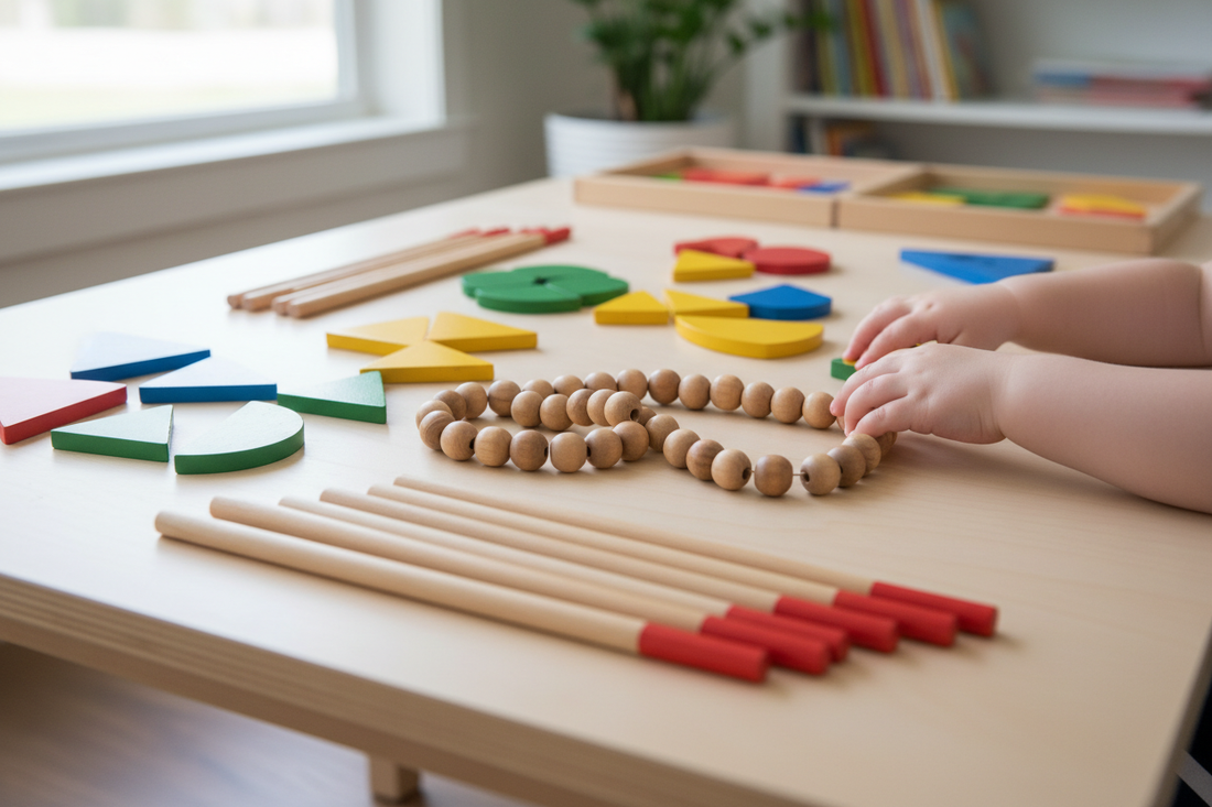 Vom Zählen zum Rechnen: Wie ein Montessori Mathe-Spielzeug Vorschulkinder auf die Schule vorbereitet Spileo