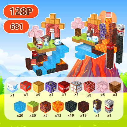 Hochwertige Magnetbausteine von Minecraft