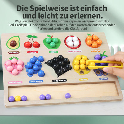 Baby Motorikspielzeug Obst Holzspielzeug