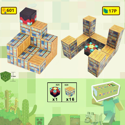 Magnetische Bausteine für Kinder