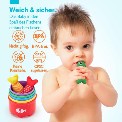 Angelspiel für Kinder ab 1 Jahr – Montessori Lernspielzeug Spileo