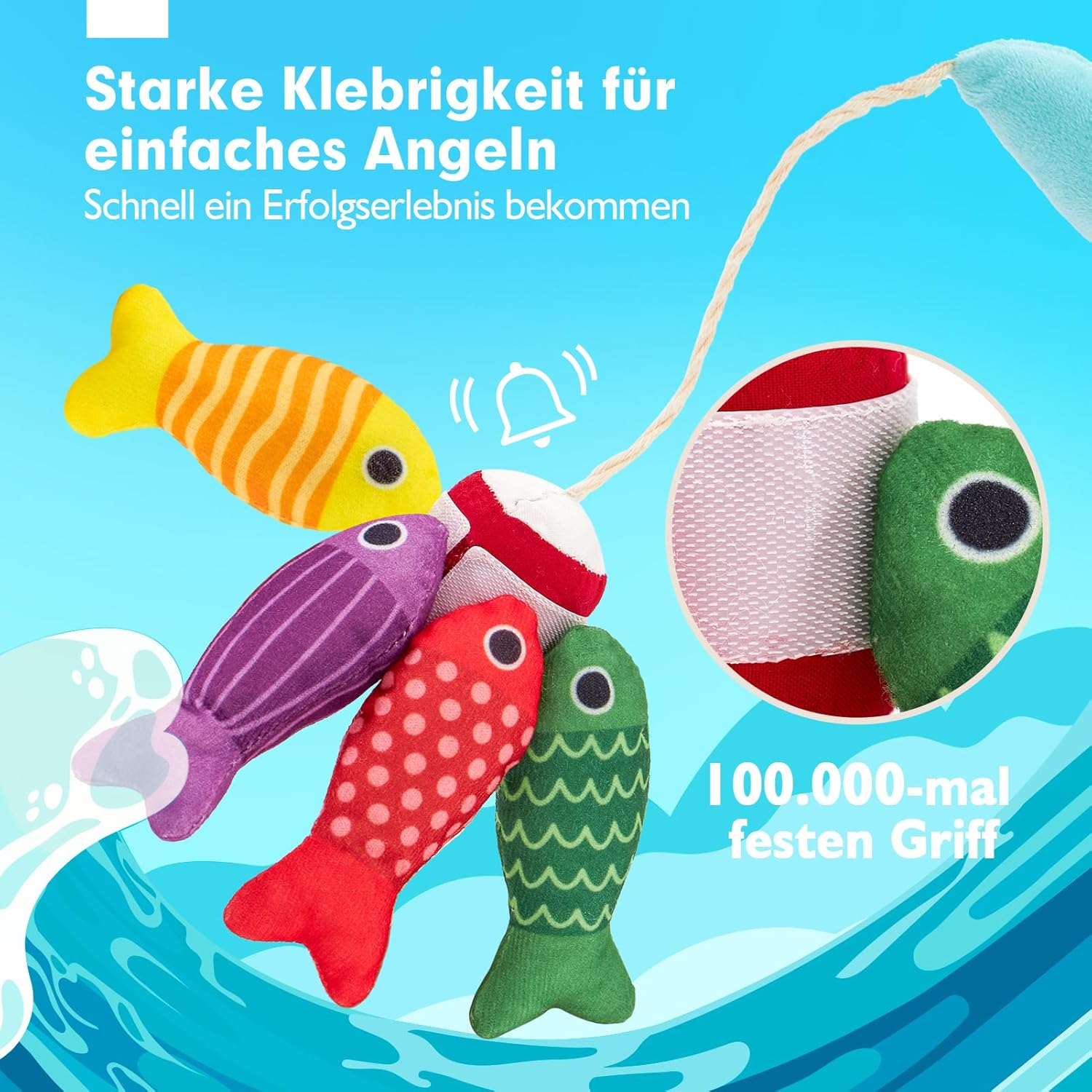 Angelspiel für Kinder ab 1 Jahr – Montessori Lernspielzeug Spileo