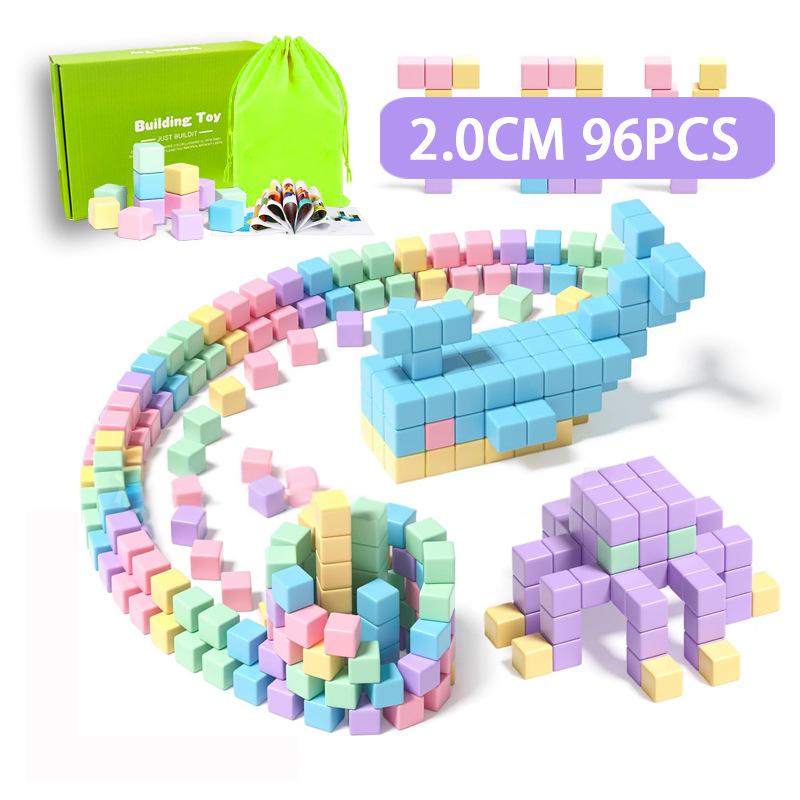 Magnetische Bausteine für Kinder – 100 Teile Lernspielzeug ab 3 Jahren