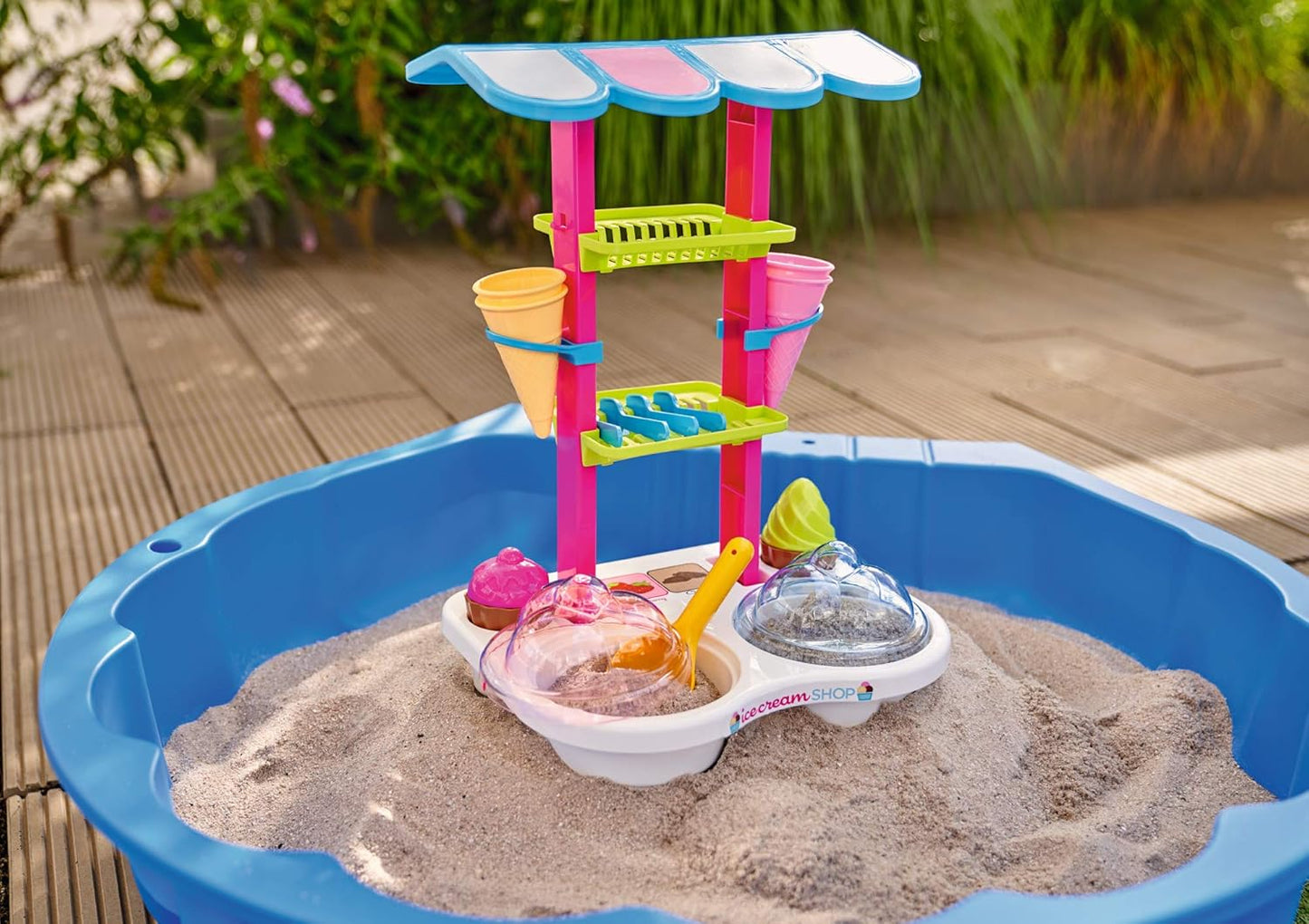 Sandspielzeug Eisdiele – 13-teiliges Set für Kinder
