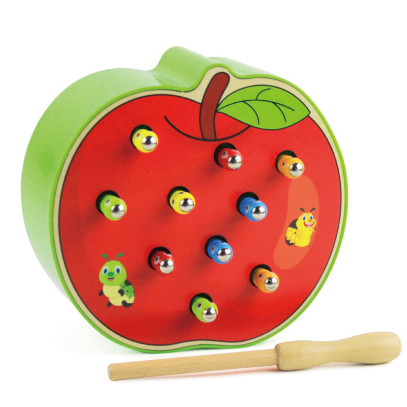 Holz-Montessori-Spielzeug zum Insektenfangen – pädagogisches Lernspielzeug für Kleinkinder ab 1 Jahr, ideal als Geschenk für Jungen und Mädchen
