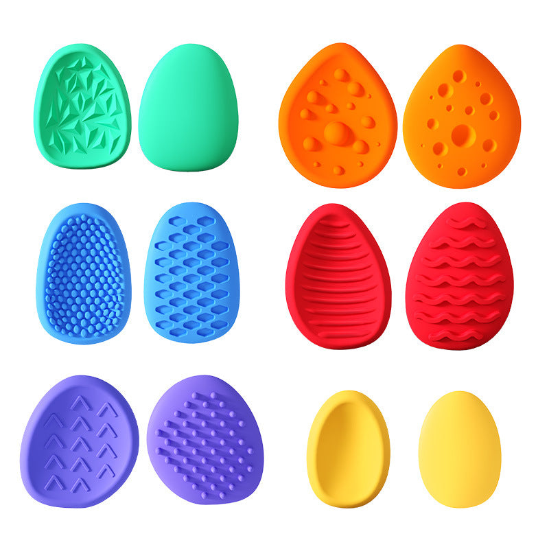 6er-Set Sensorik-Steine – Beruhigendes Fidget-Spielzeug zur Stress- und Angstbewältigung bei ADHS & Autismus