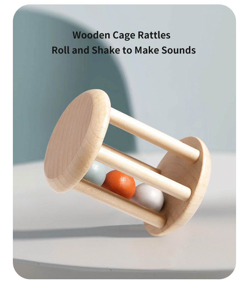 Holz-Musikinstrumente für Kinder – Percussion-Set aus Holz für Kleinkinder und Vorschulkinder zur frühen musikalischen Förderung