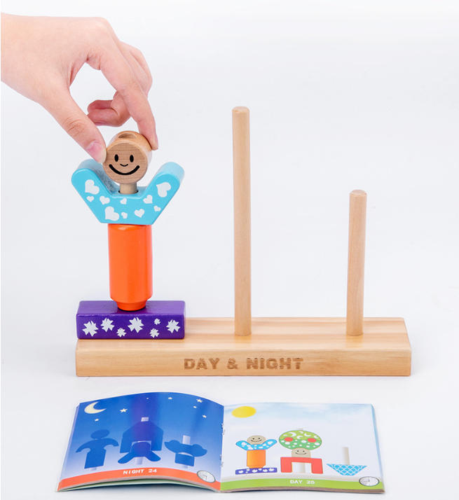 Bauklötze mit Sound – 12 bunte, klappernde Holzbausteine für Kinder ab 12 Monaten