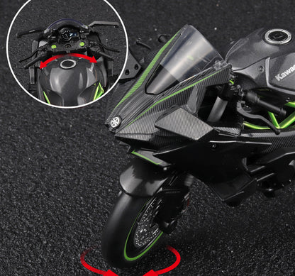 1:18 Yamaha R1 Motorrad Modell Schwarz – Motocross & Supercross Sammlerstück als Geschenk für Männer