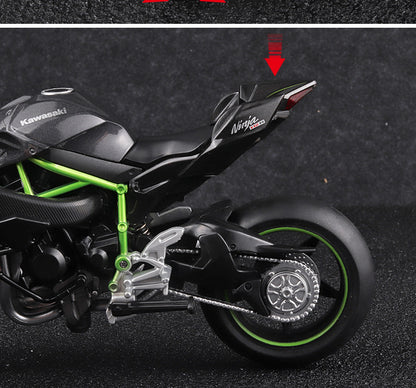 1:18 Yamaha R1 Motorrad Modell Schwarz – Motocross & Supercross Sammlerstück als Geschenk für Männer