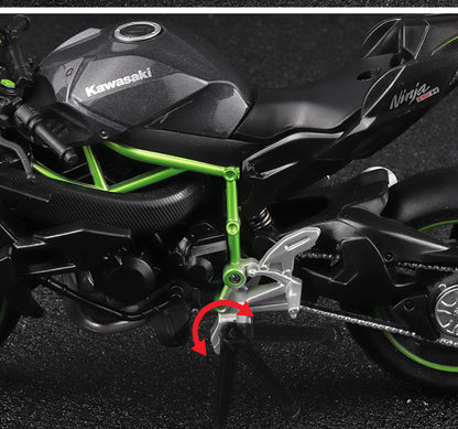 1:18 Yamaha R1 Motorrad Modell Schwarz – Motocross & Supercross Sammlerstück als Geschenk für Männer