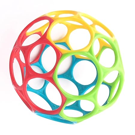 Flexibler Greifling mit rasselndem Spielzeug – klassisches Design für Kinder jeden Alters
