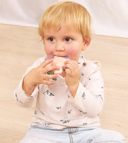 Baby Rasseln Neugeborene – Sensorisches Schüttelspielzeug mit Tierhandglocken für 3–12 Monate, inkl. Aufbewahrungsbox, ideal als Weihnachtsgeschenk für Jungen und Mädchen